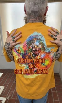 Image 3 of Ben Davis Japan tee featuring original artwork from EveryIcon med