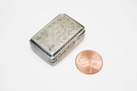 Image 6 of Antique Georgian English Sterling Silver Vinaigrette