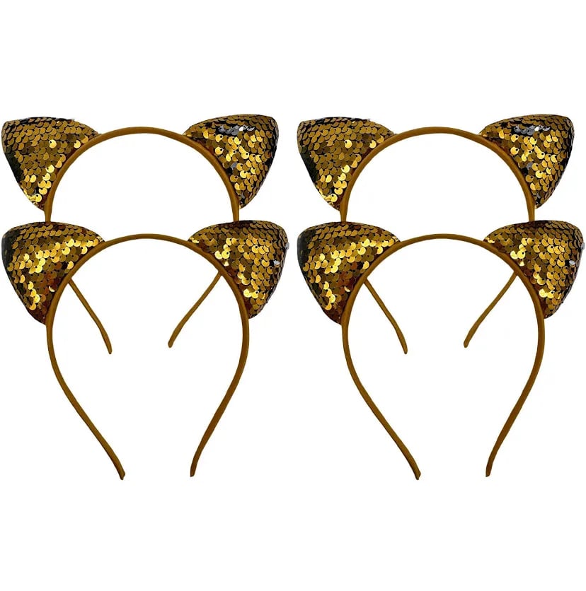 Image of Mardi Gras Cat Eyes Headbands 