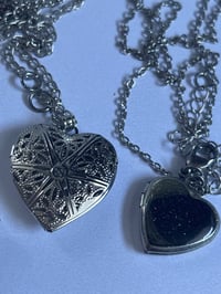 Image 4 of Lot of 8 Lockets | Buddha, Besties, Filigree, Heart Shaped | Resell or Craft 