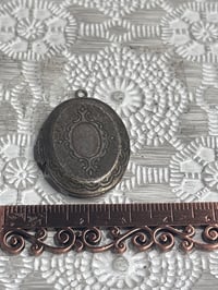 Image 1 of Romantic Keepsake Locket: Original Secret Message Included 