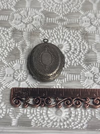 Image 2 of Romantic Keepsake Locket: Original Secret Message Included 