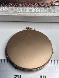 Image 3 of Photo Keepsake Locket: Unique Design + Original Photos (1980's Senior Photos?)