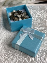 Image 6 of Vintage-Style Locket Earrings With Faux Pearls & Charms Unique 