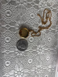 Image 5 of Photo Locket: Signed Premiere Design, Swirl Engraving, Circle 