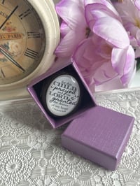 Image 4 of Vintage Religious Pendant Locket For This Child Prayed 1 Samuel 1:27 Inspirational Keepsake