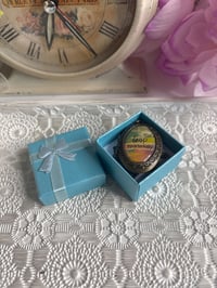 Image 5 of Antique Photo Keepsake: Bronze Locket Necklace With "Leap Fearlessly" Quote & Chain