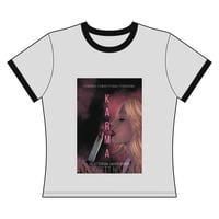 Image 2 of Karma Women's Ringer Tee