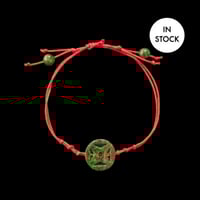 Red String Jade Energy Bracelet (Prosperity)