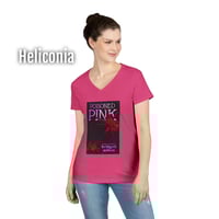 Image 2 of Poisoned Pink Women's V-Neck T-shirt