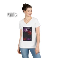 Image 6 of Poisoned Pink Women's V-Neck T-shirt