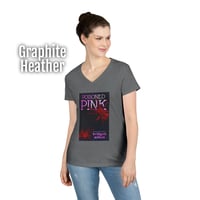 Image 10 of Poisoned Pink Women's V-Neck T-shirt