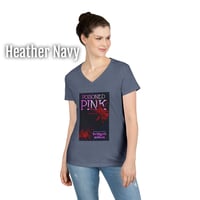 Image 8 of Poisoned Pink Women's V-Neck T-shirt