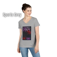 Image 9 of Poisoned Pink Women's V-Neck T-shirt