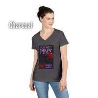 Image 11 of Poisoned Pink Women's V-Neck T-shirt