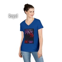 Image 12 of Poisoned Pink Women's V-Neck T-shirt