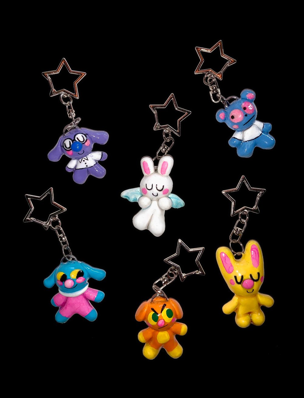 Image of Alien Dog Keychain