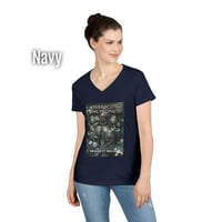 Image 4 of Embracing the Profane Women's V-Neck T-shirt