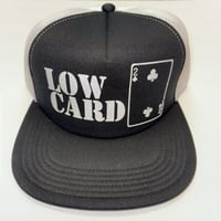 Lowcard Mesh Hat Black / White