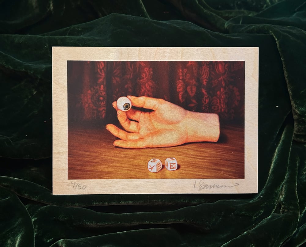 Image of REDIVIVUS (Lucky 7) - Print on wood