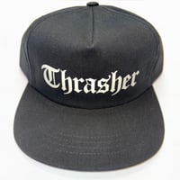 Thrasher Hat Black/White