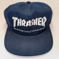 Thrasher Hat Navy/White