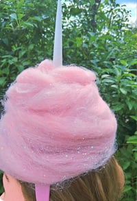 Image 4 of Large Cotton Candy Hairpiece 