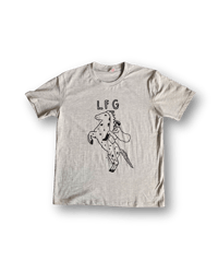 Image 2 of Lets-Fkin-Go Horse Tee (Heather)