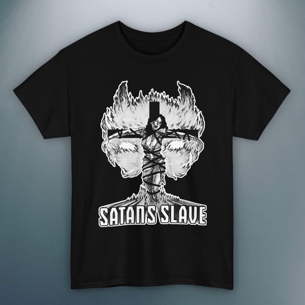 Image of 'Satan's Slave' Unisex T-shirt (B&W)