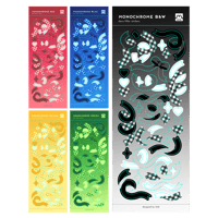 Image 1 of Monochrome Filler Stickers