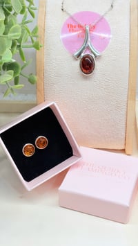 Amber Wish Bone Necklace