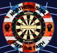 Image 1 of NORTHERN SOUL THEMED SURROUND WRAP / COVER - POLYPROP & CANVAS - EASY SELF FITTING 