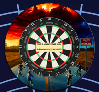 Image 1 of STRANGER THINGS THEMED SURROUND WRAP / COVER - POLYPROP & CANVAS - EASY SELF FITTING 