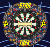 Image 1 of STAR TREK  THEMED SURROUND WRAP / COVER - POLYPROP & CANVAS - EASY SELF FITTING 