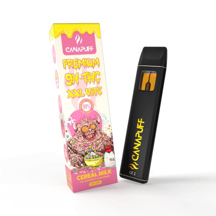 9H-THC XXL mlijeko za vape žitarice 99% Extra Strong Indica 2ml