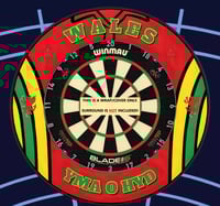 Image 1 of RETRO WALES SHIRT THEME SURROUND WRAP / COVER - POLYPROP & CANVAS - EASY SELF FITTING 