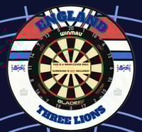 Image 1 of RETRO ENGLAND SHIRT THEME SURROUND WRAP / COVER - POLYPROP & CANVAS - EASY SELF FITTING 