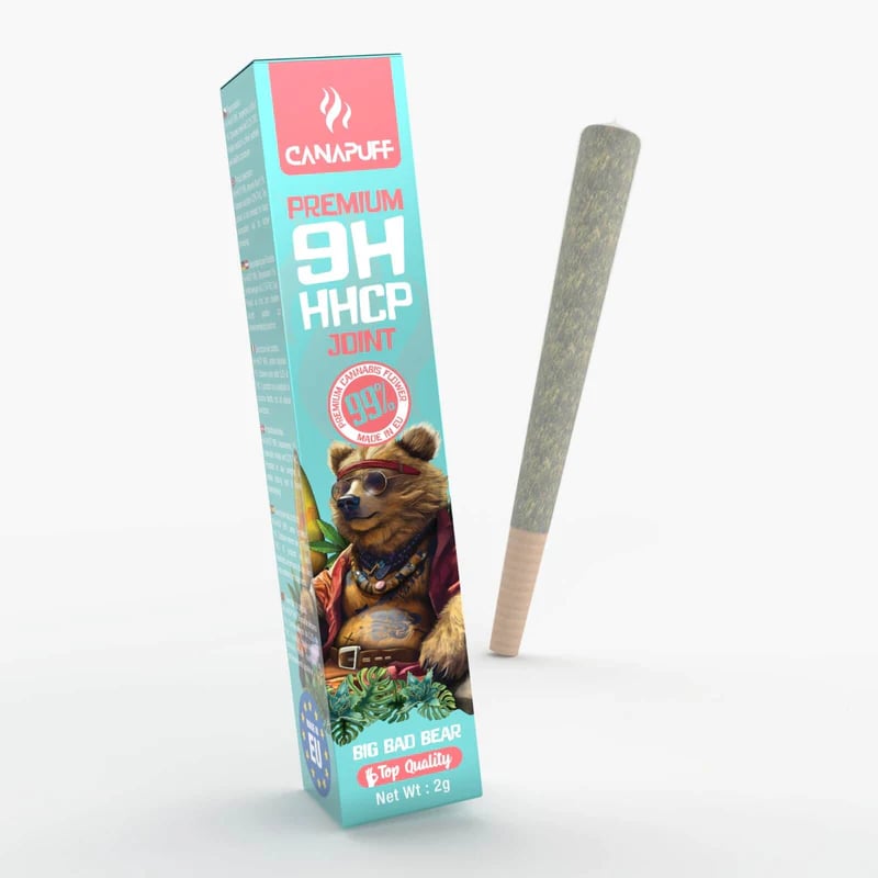 9H-HHCP Joint Big Bad Bear 99% Extra Strong Indica 2g