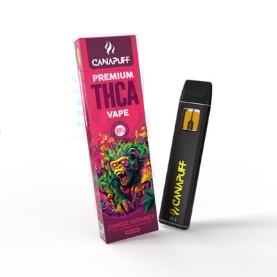 THCA Vape Jungle Monkey 99% Extra Strong Indica 1ml