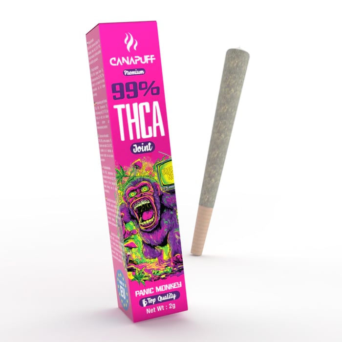 THCA Joint Panic Monkey 99% Extra Strong Indica