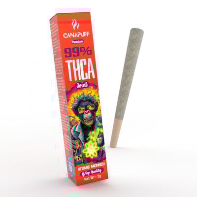 THCA Joint Atomic Monkey 99% Extra Strong Indica 2g