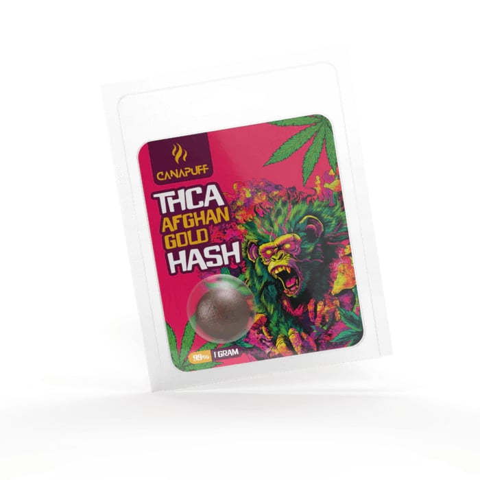 THCA hašiš afganistansko zlato 99% Extra Strong Indica 1g