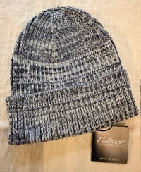 Image 1 of Calimar Cashmere–Cotton Grey Beanie