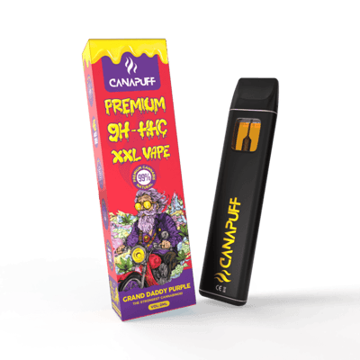 9H-HHC XXL Vape Grand Daddy Purple 99% Extra Strong Sativa 2ml