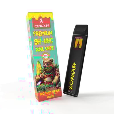 9H-HHC XXL Vape Big Bad Bear 99% Extra Strong Sativa 2ml