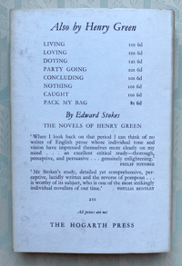 Image 4 of Back by Henry Green