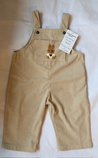 Image 1 of Little Bunny Corduroy Overalls