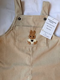 Image 2 of Little Bunny Corduroy Overalls