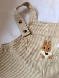 Image 3 of Little Bunny Corduroy Overalls