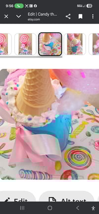 Image 5 of Candy themed Centerpiece 